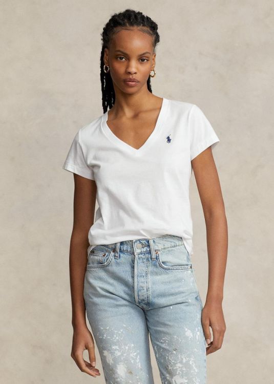 Ralph Lauren T-shirt Wit  (211902403001/White) - Corylie (Roeselare)