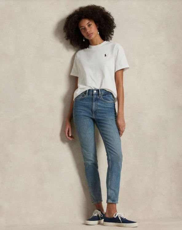 Ralph Lauren T-shirt Wit  (211967104001) - Corylie (Roeselare)