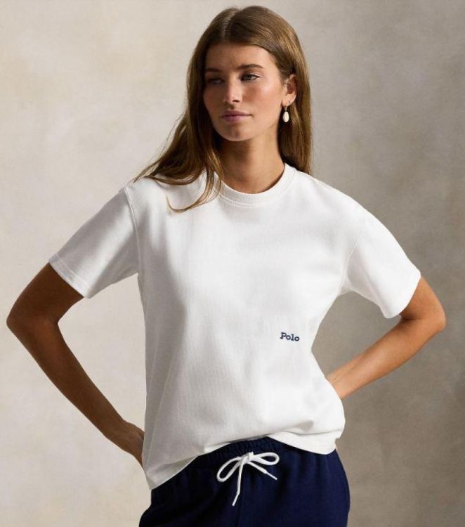 Ralph Lauren T-shirt Wit  (211A96263004) - Corylie (Roeselare)