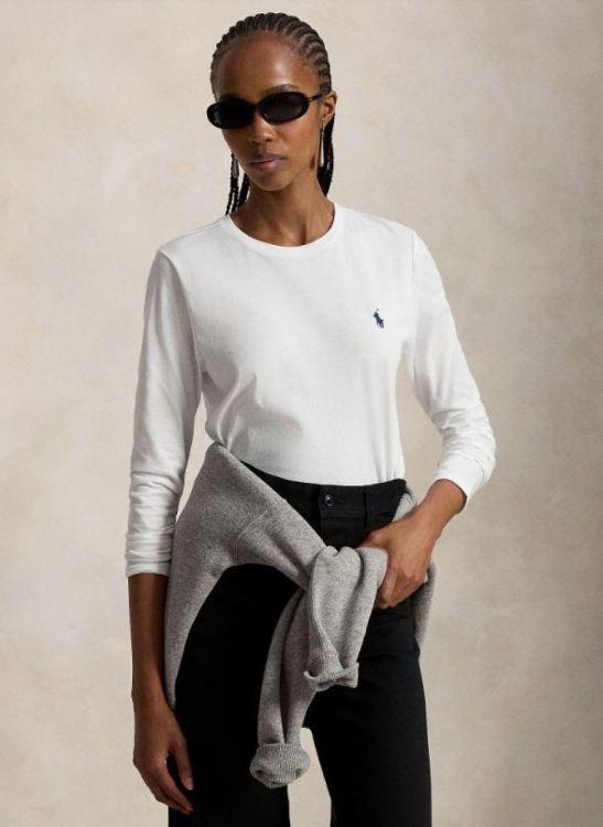 Ralph Lauren T-shirt Wit  (211B14604006) - Corylie (Roeselare)