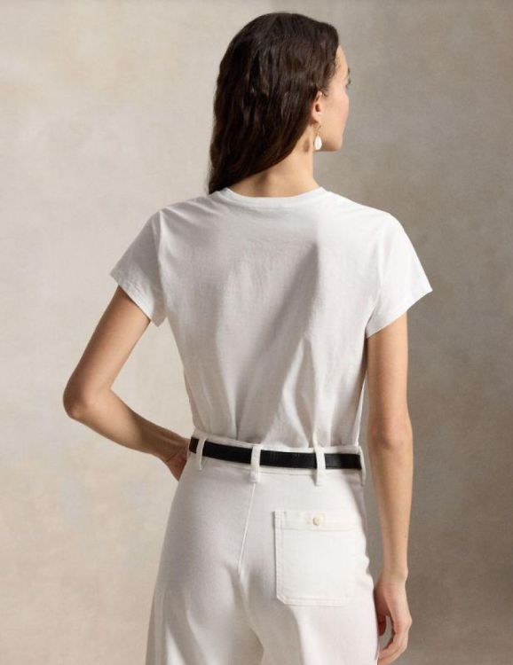 Ralph Lauren T-shirt Wit  (211B14605032) - Corylie (Roeselare)