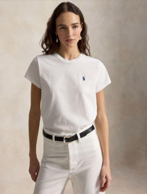Ralph Lauren T-shirt Wit  (211B14605032) - Corylie (Roeselare)