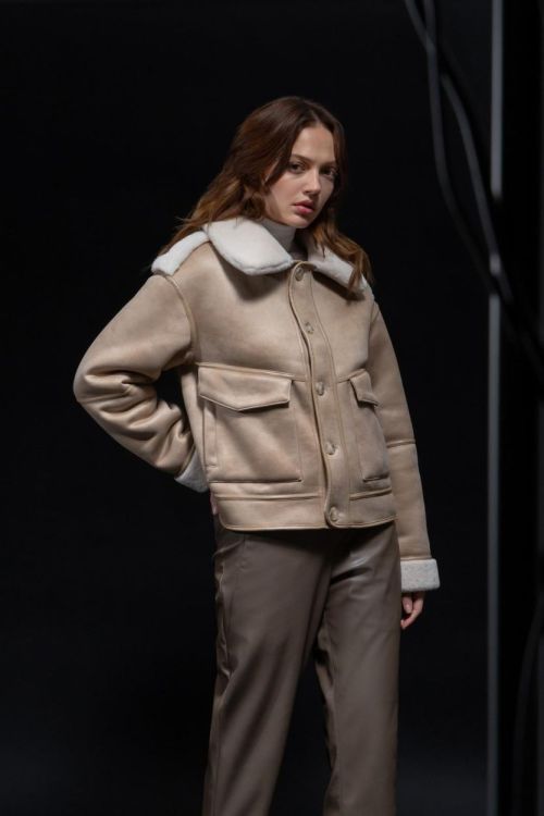 Urbancode Vest Beige  (BJ20013/Rice) - Corylie (Roeselare)