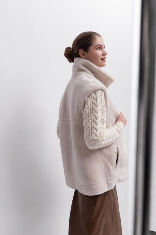 Urbancode Vest Beige  (BJ20015/Rice) - Corylie (Roeselare)
