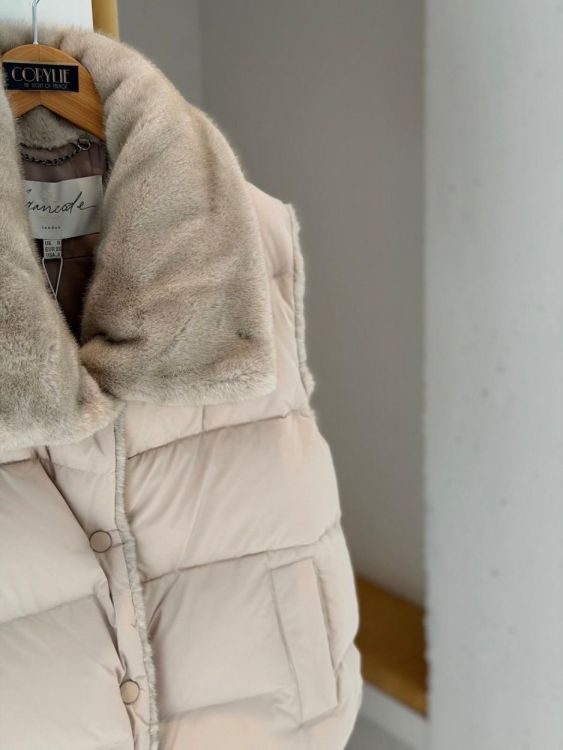 Urbancode Vest Beige  (BJ20392/Cream) - Corylie (Roeselare)