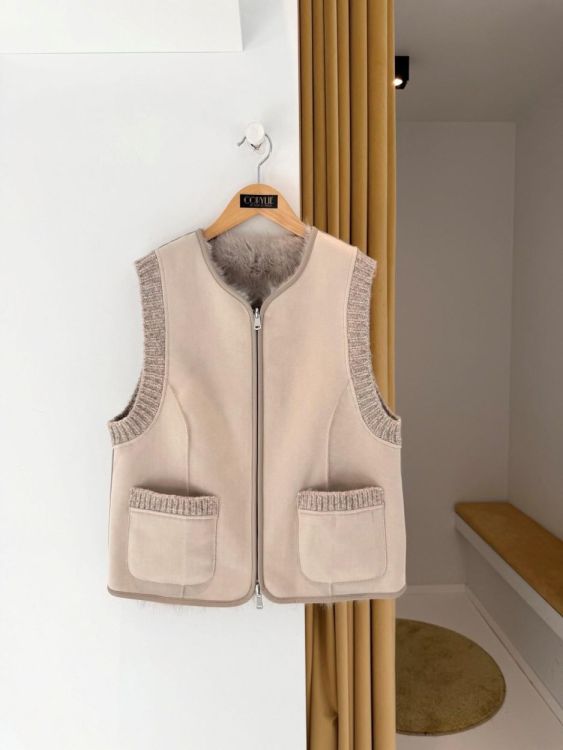 Urbancode Vest Beige  (BJ20414/Polar Bear) - Corylie (Roeselare)