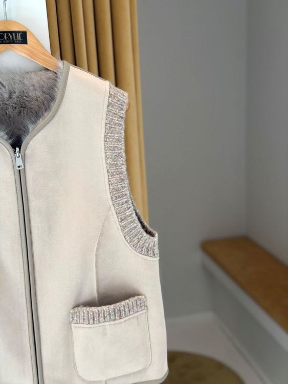 Urbancode Vest Beige  (BJ20414/Polar Bear) - Corylie (Roeselare)