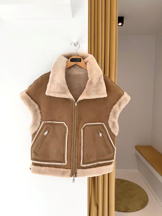 Urbancode Vest Beige  (BJ20453/Chalk Sand) - Corylie (Roeselare)