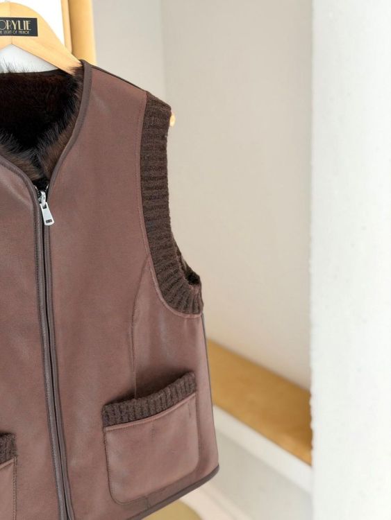 Urbancode Vest Bruin  (BJ20414/Truffle) - Corylie (Roeselare)