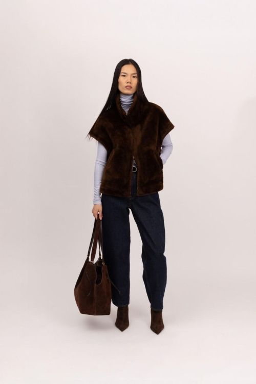 Urbancode Vest Bruin  (BJ20453/Chofe Expreso) - Corylie (Roeselare)