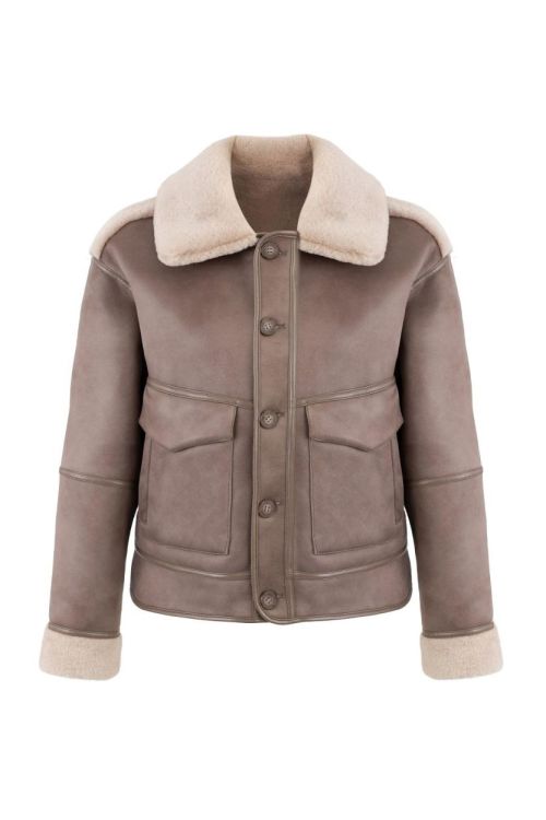 Urbancode Vest Taupe  (BJ20013/Taupe) - Corylie (Roeselare)