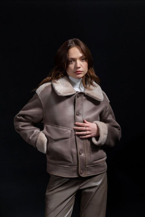 Urbancode Vest Taupe  (BJ20013/Taupe) - Corylie (Roeselare)