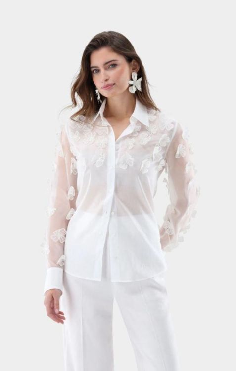 Van Laack Bloes Wit  (VL-Cellya/Z20149/100) - Corylie (Roeselare)