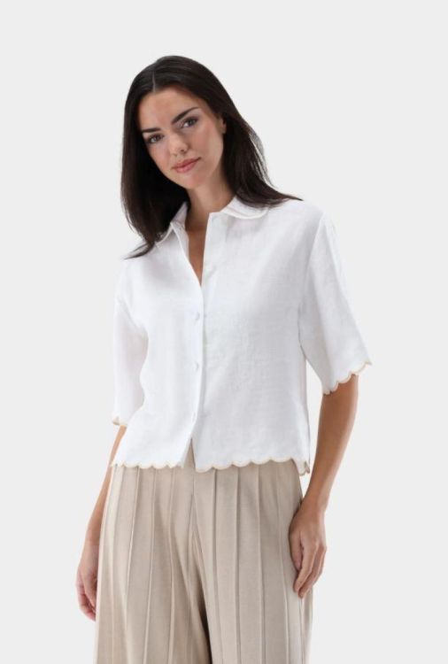 Van Laack Bloes Wit  (VL-Taisha/Z20143/100) - Corylie (Roeselare)