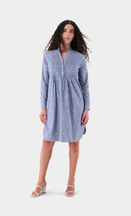 Van Laack Kleed Blauw  (VL-kasumi/780) - Corylie (Roeselare)