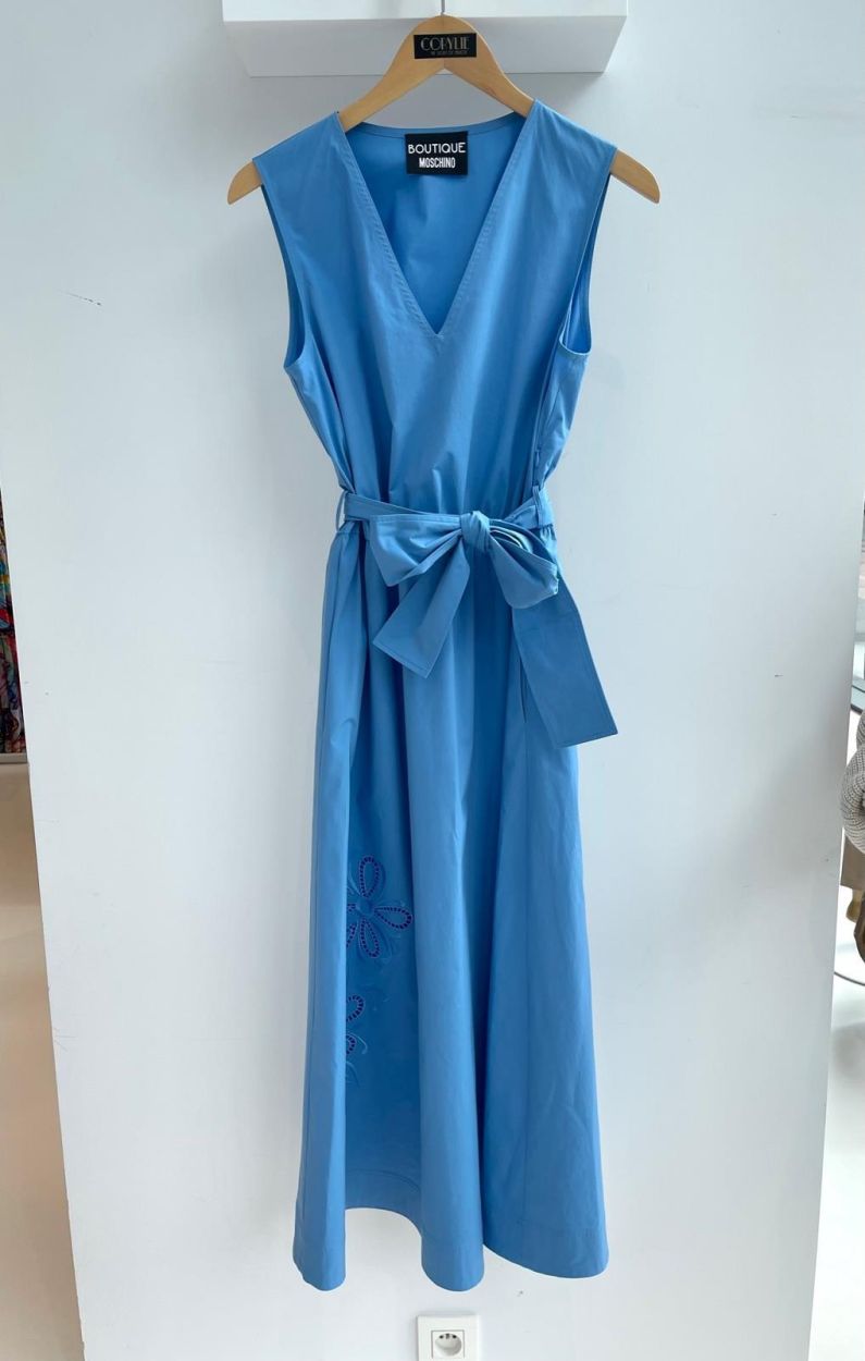 Boutique Moschino Kleed Blauw  (A0433/0302) - Corylie (Roeselare)